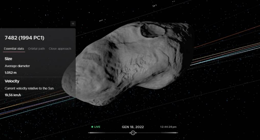 Un asteroide sfiora la Terra: cosa sapere e come vederlo