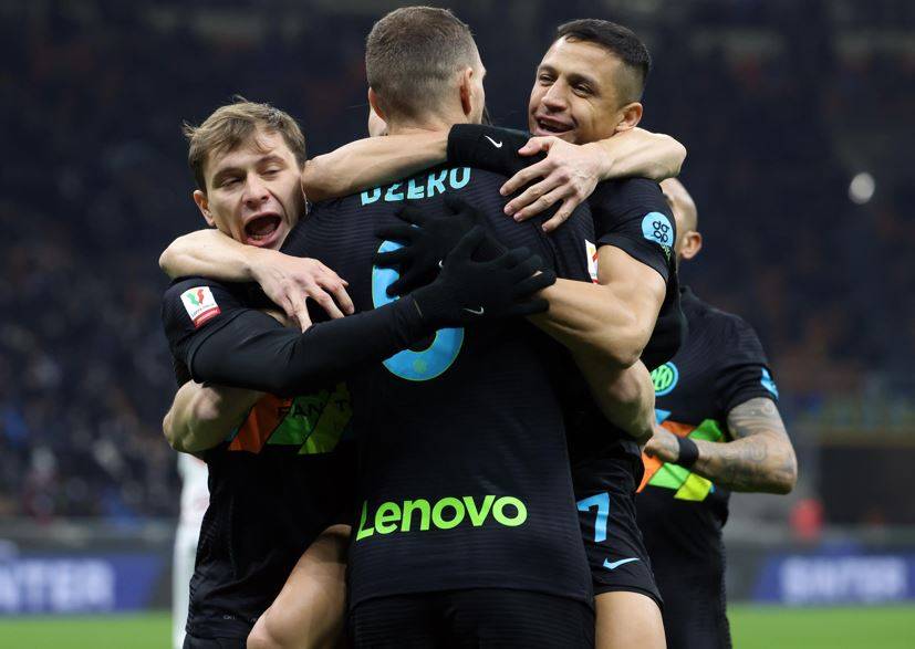 L'Inter piega la Roma e vola in semifinale di Coppa Italia