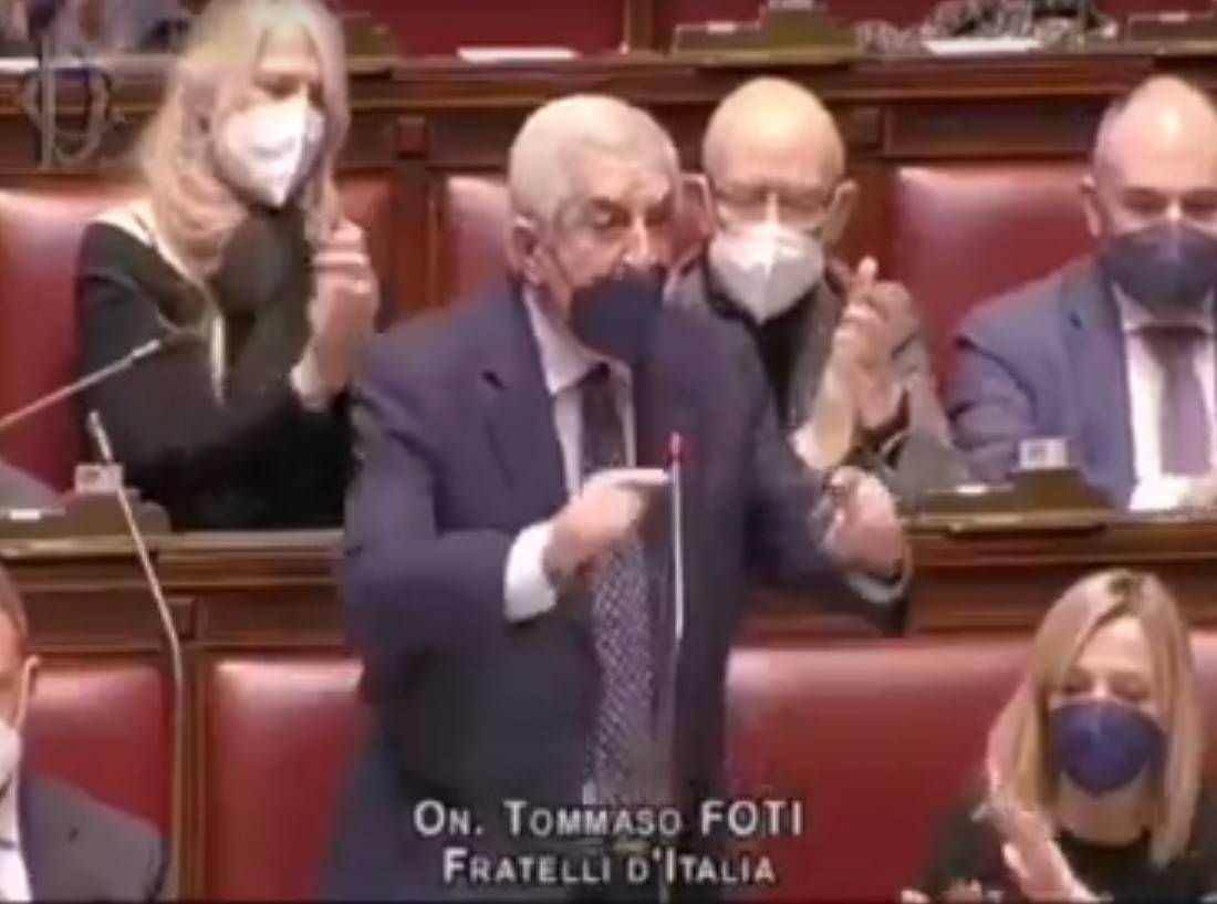 "La schiforma del catasto". Il deputato Fdi perde le staffe