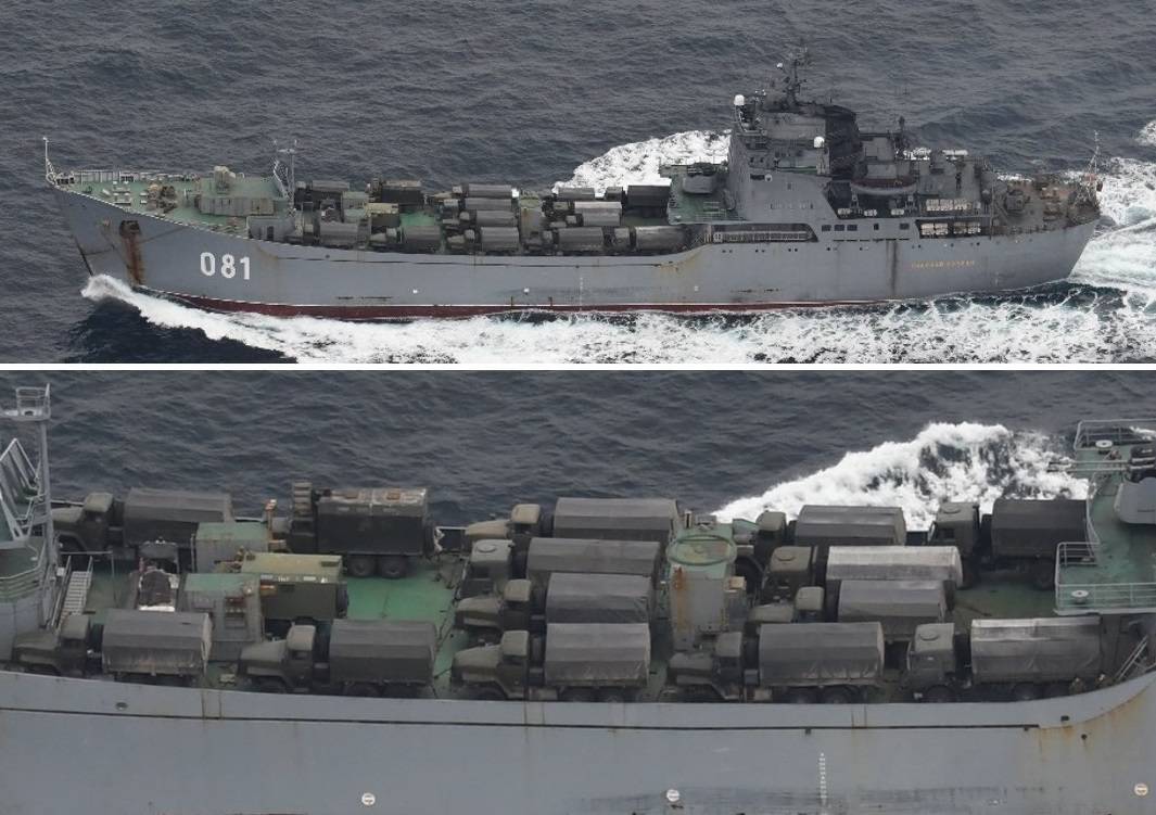 "Queste navi...". Le foto del Giappone che fanno scattare l'allarme