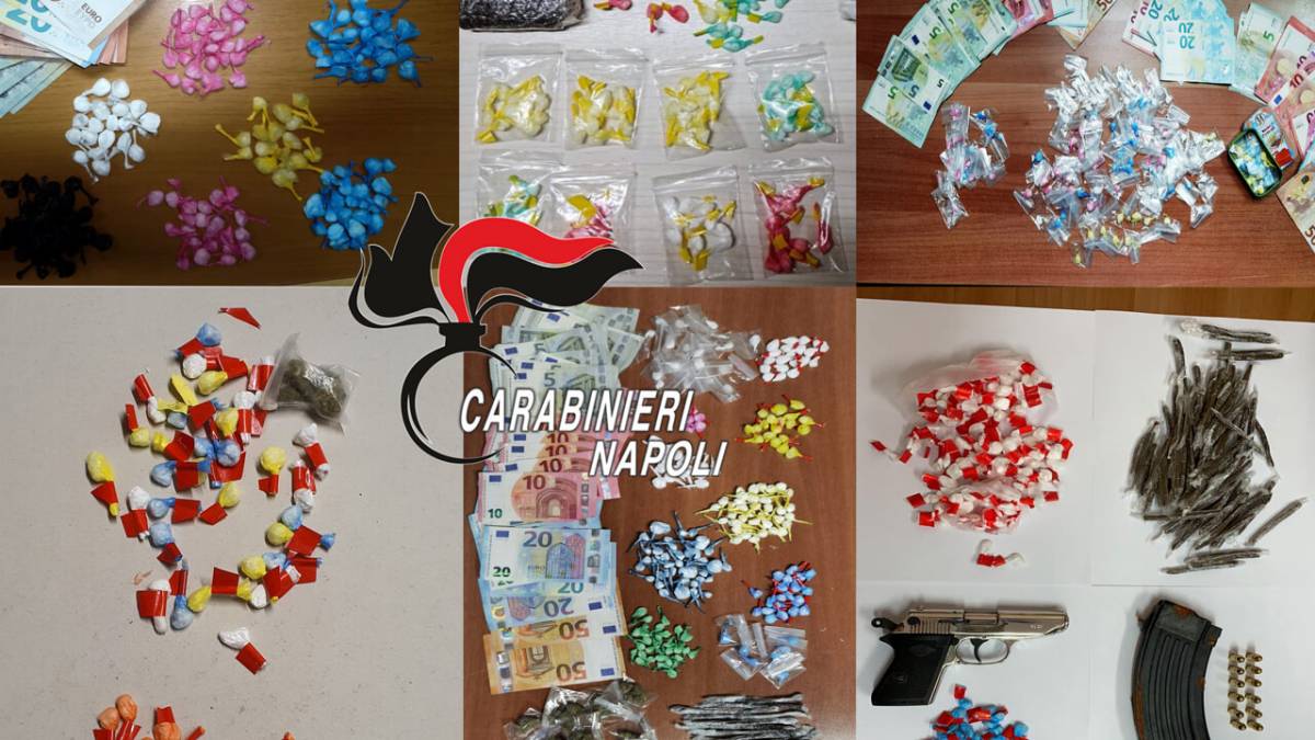 Droga, nel Napoletano sei arresti in pochi giorni