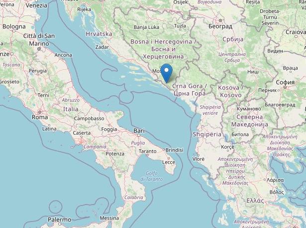 Terremoto in Bosnia di magnitudo 5.7: scossa avvertita anche in Italia