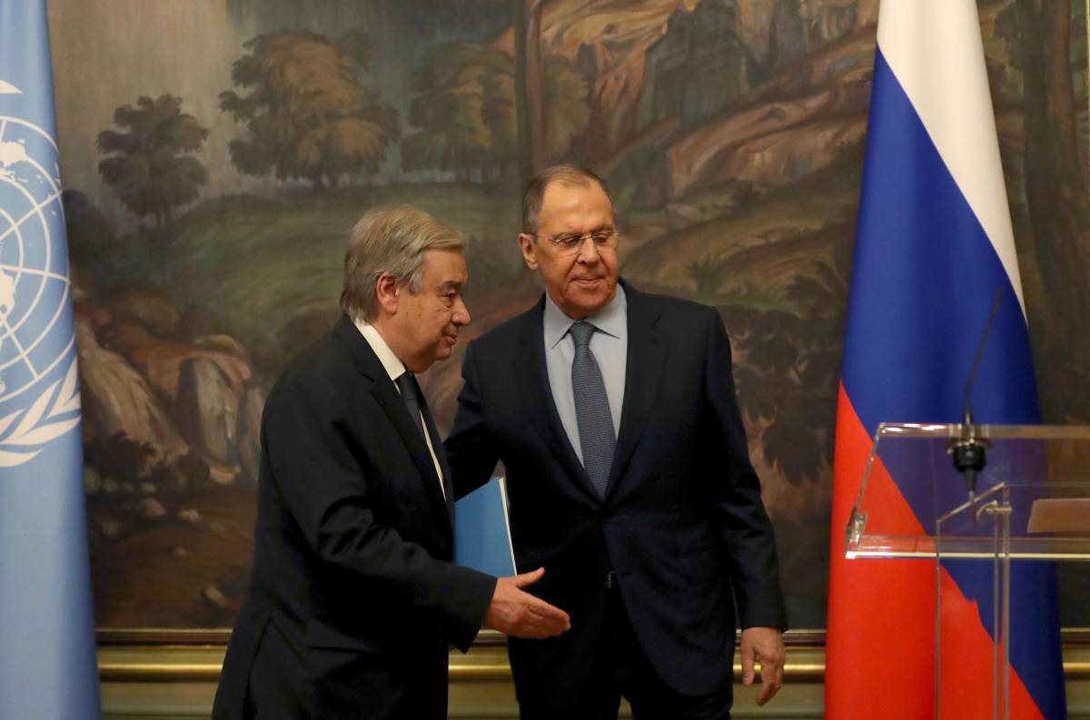 Guterres vede Lavrov, ma la Russia non concede spiragli