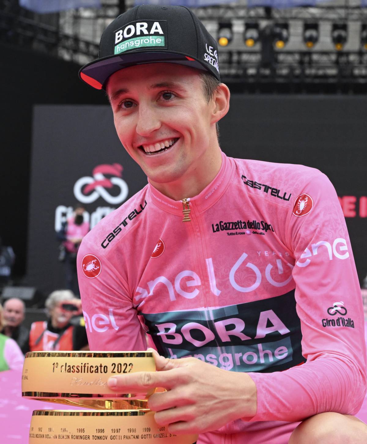 L'australiano Jai Hindley è il vincitore del Giro d'Italia