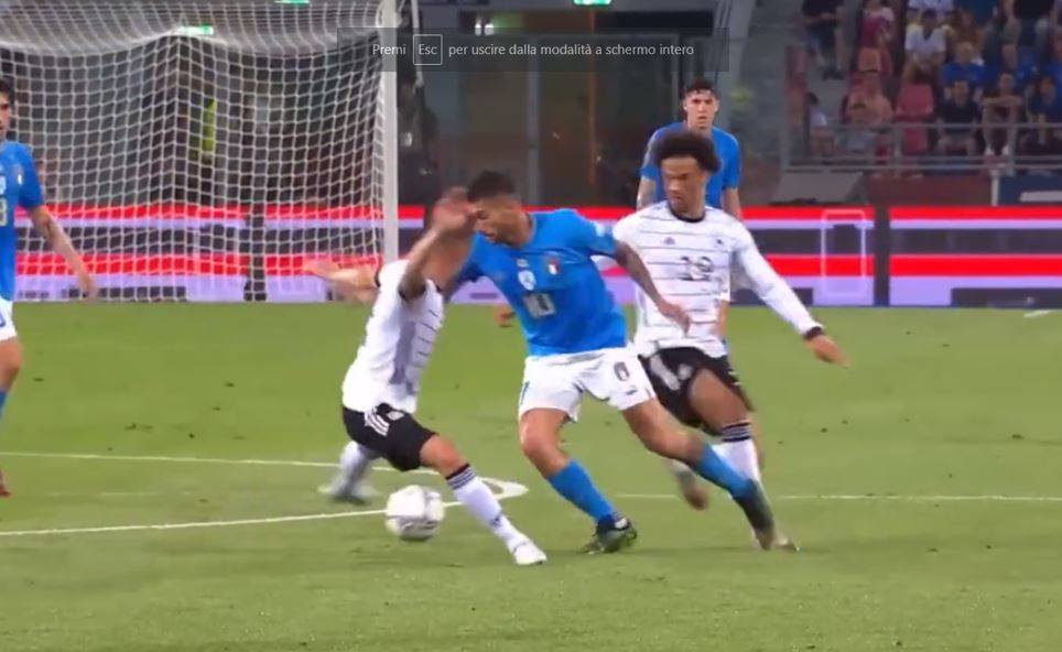 Nations League, l'Italia pareggia contro la Germania