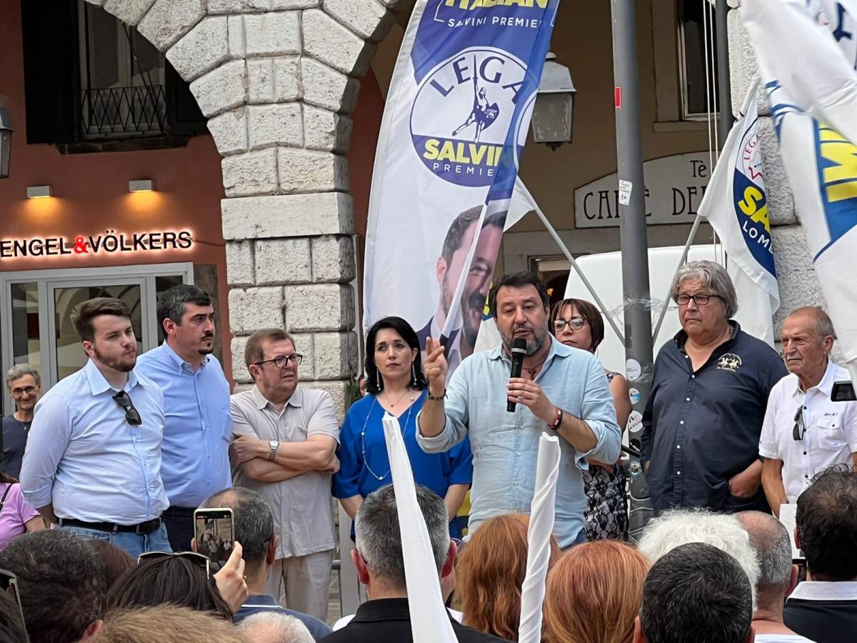 Salvini propone a Desenzano il ritorno alla leva obbligatoria