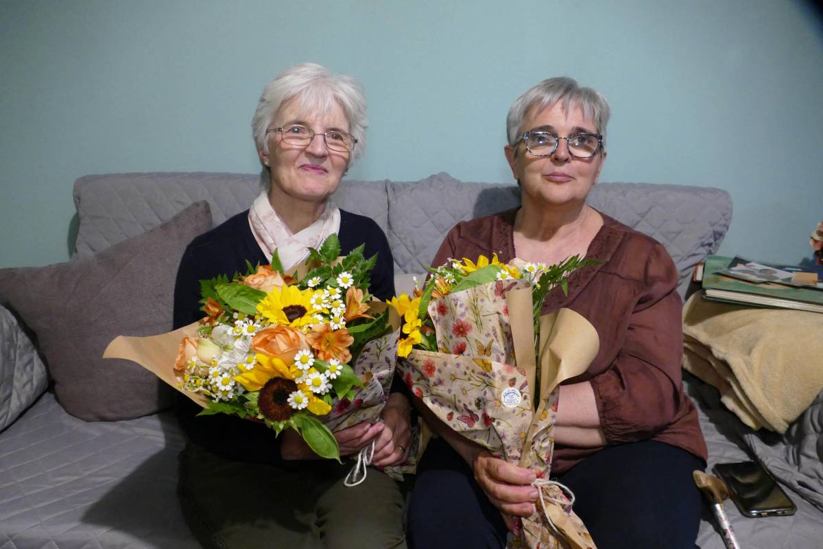 Eugenia e Gin, dopo 70 anni si sono "scoperte" sorelle