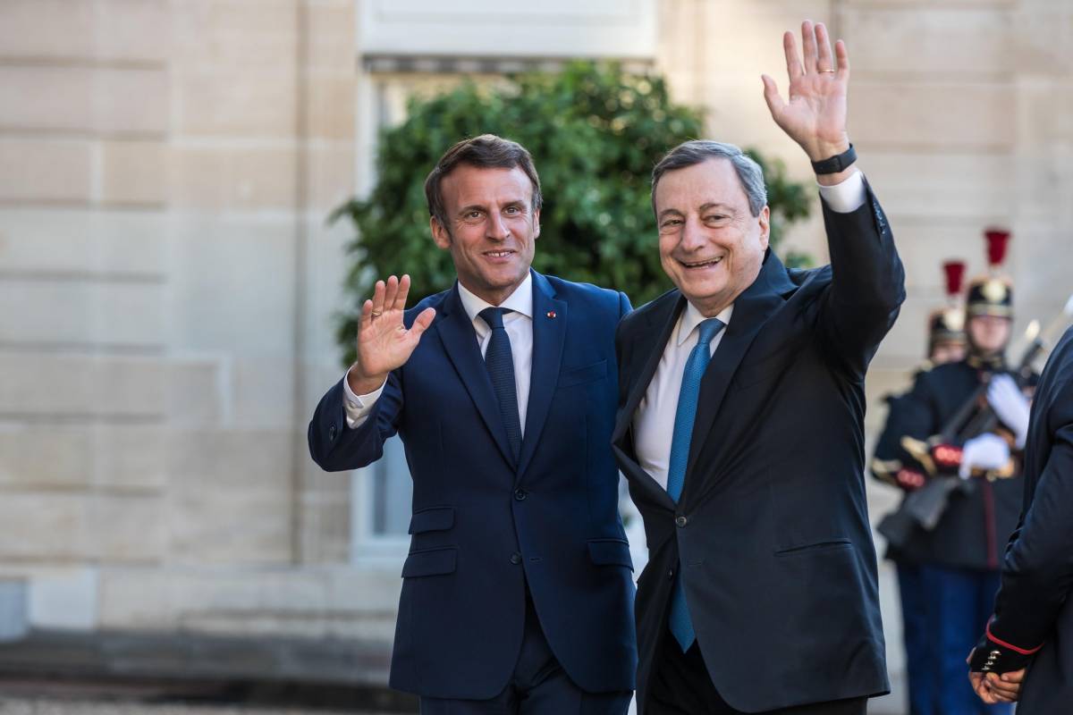 Draghi vede Macron: sul tavolo guerra in Ucraina ed Europa