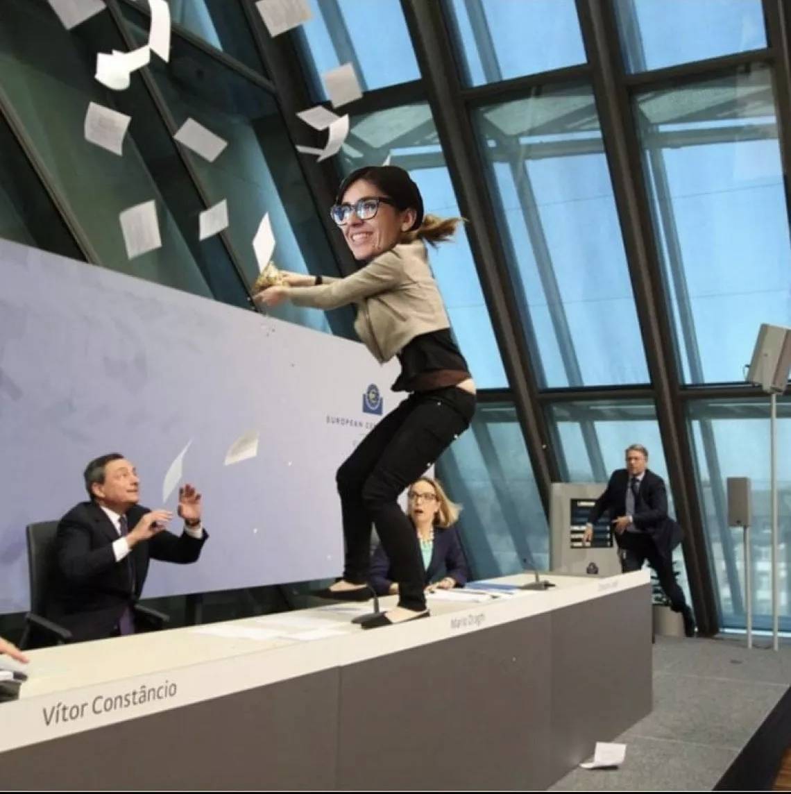 La vignetta del compagno della Dadone su Draghi: ecco cosa ha fatto