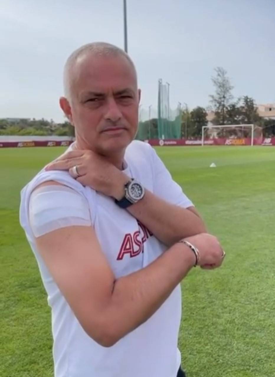 Mourinho svela il suo tatuaggio: "Sono l'unico che può averlo..."