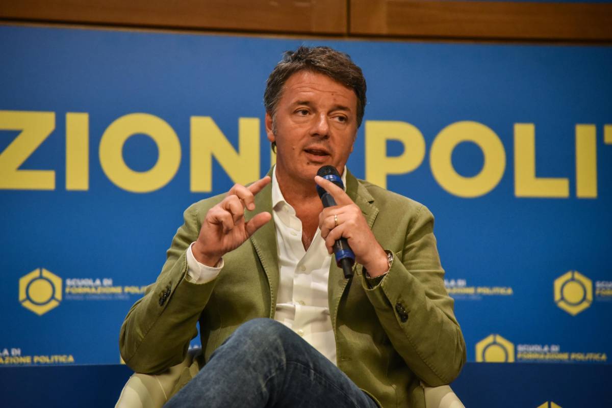 Il leader di Italia viva Matteo Renzi