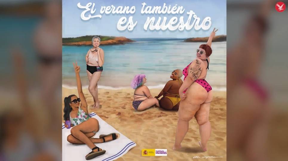 "Censurata". "Foto usate senza permesso". È bufera sul manifesto anti body shaming