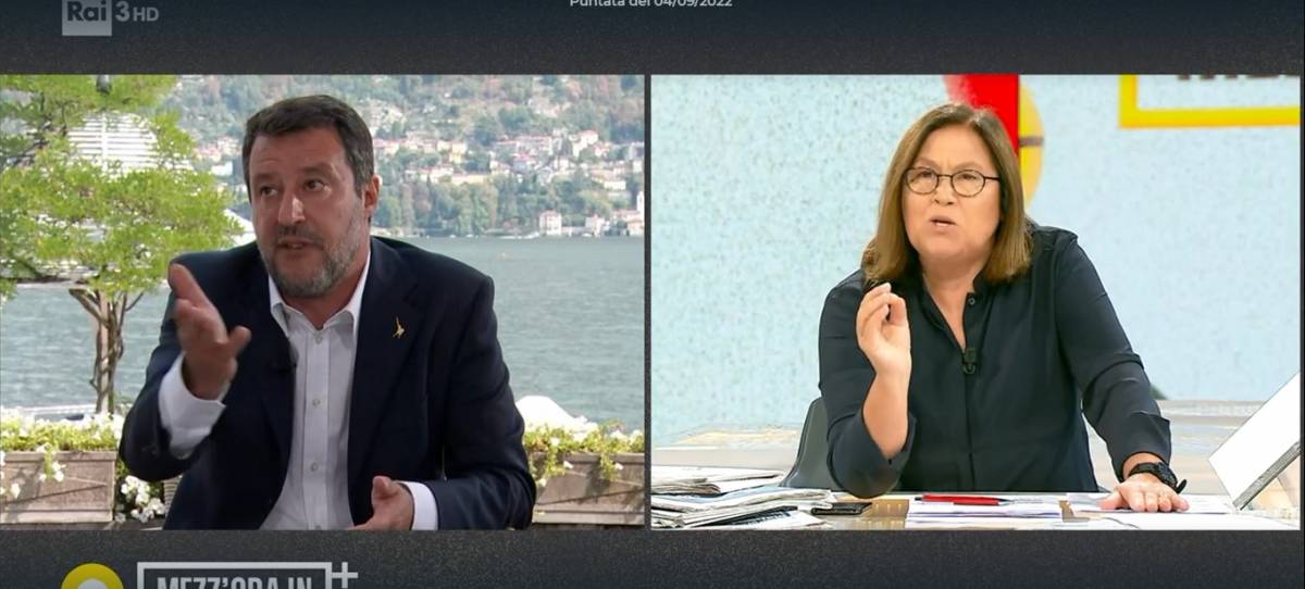 "Imbarazzante", "Ascolti". Botta e risposta tra Salvini e Annunziata