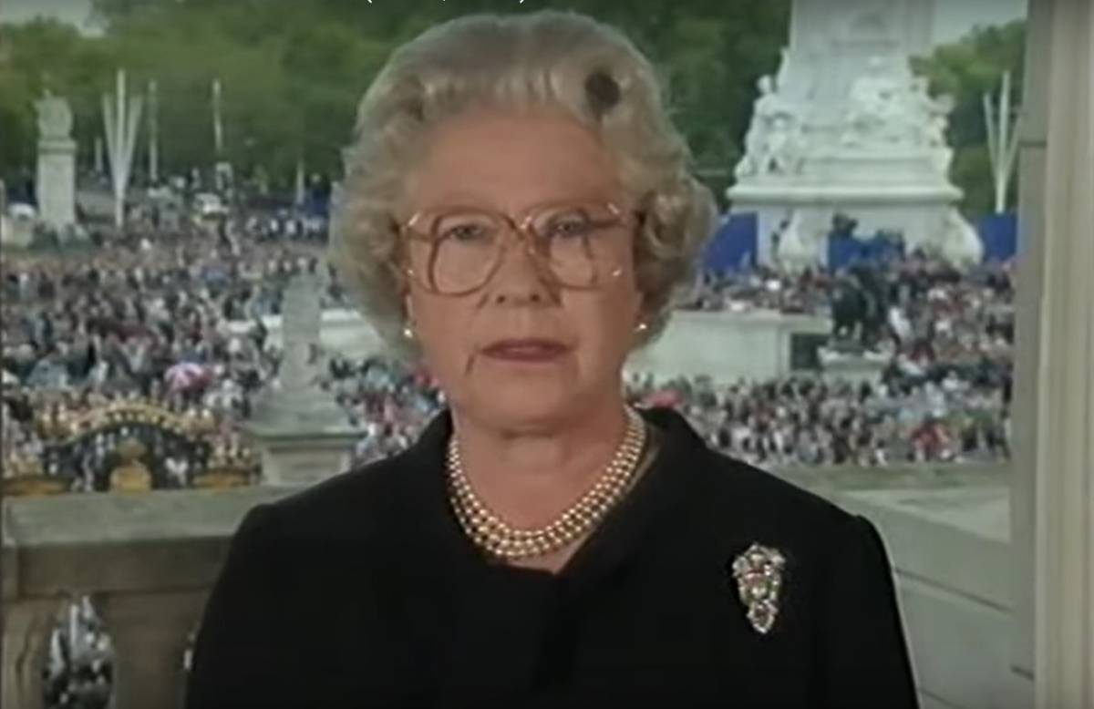 Il discorso della regina Elisabetta II per la morte di Lady Diana