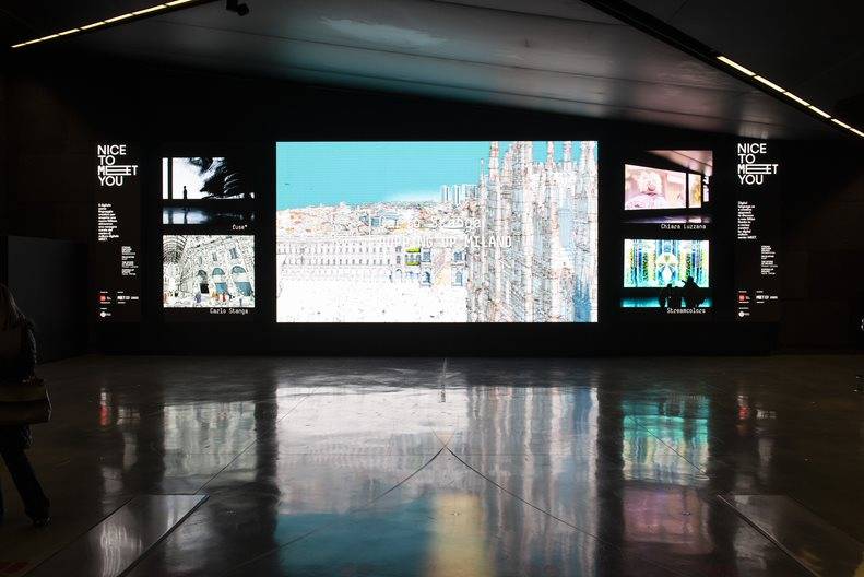 "Nice to Meet You", l'arte digitale celebra Milano a Malpensa