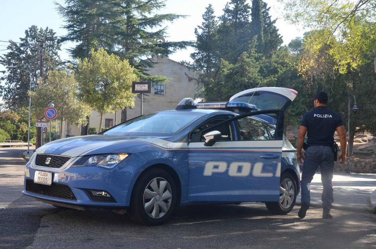 Una volante della polizia a Piacenza