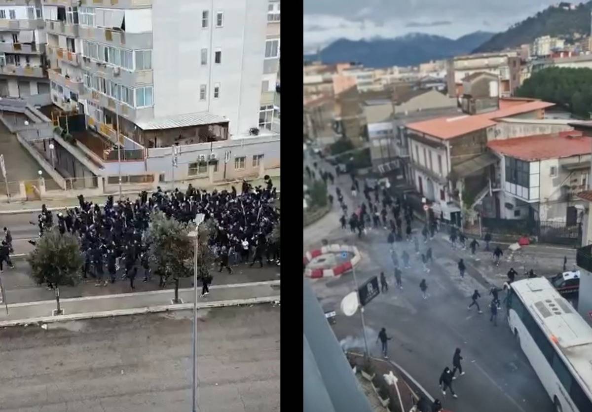 Scontri prima di Paganese-Casertana, 9 ultras già arrestati