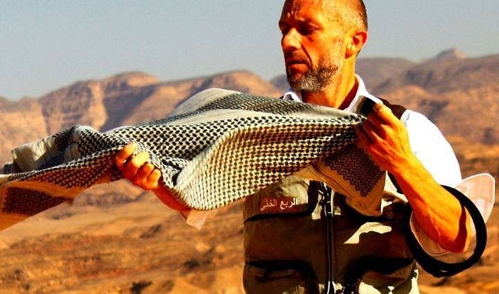 Max Calderan e la traversata nel deserto più inospitale del mondo