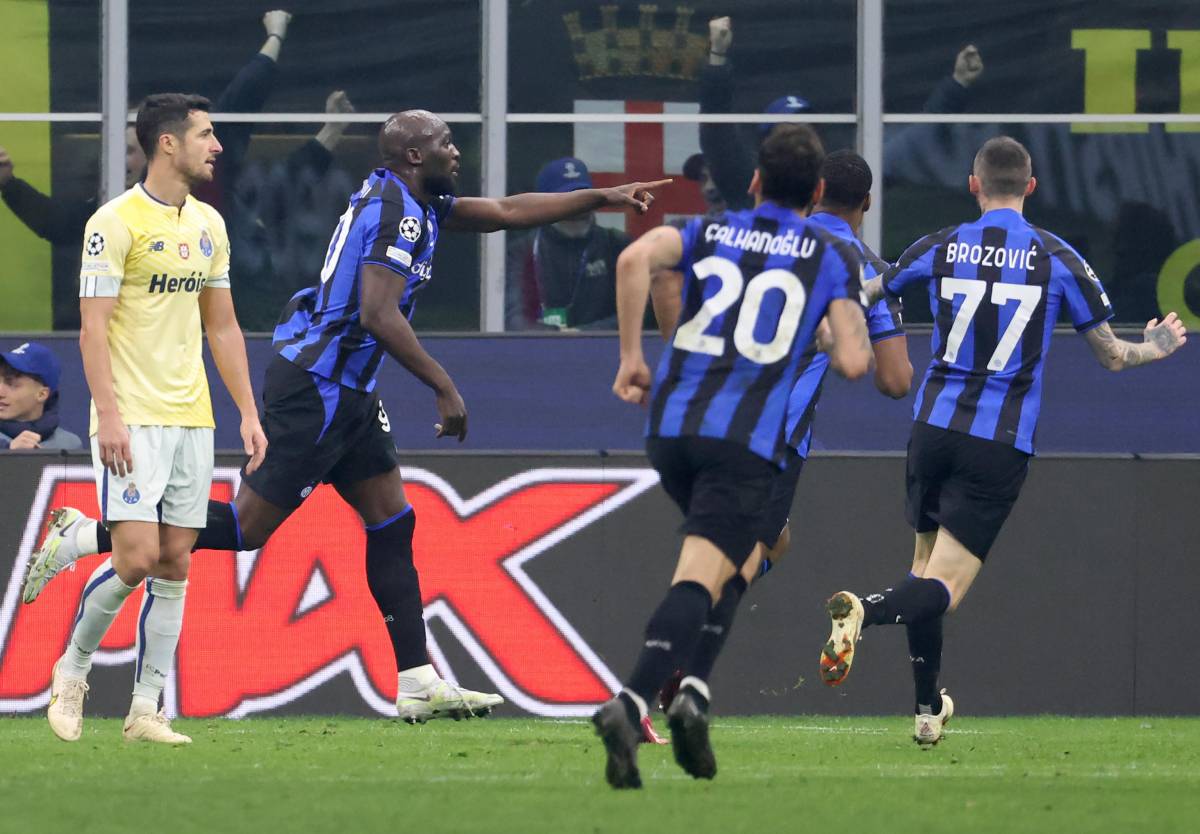 Inter, che fatica col Porto. Ma decide il gol di Lukaku