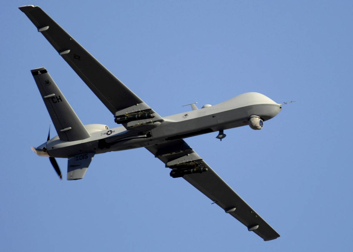 Scontro col jet russo, il drone Usa inabissato. È tensione sul Mar Nero