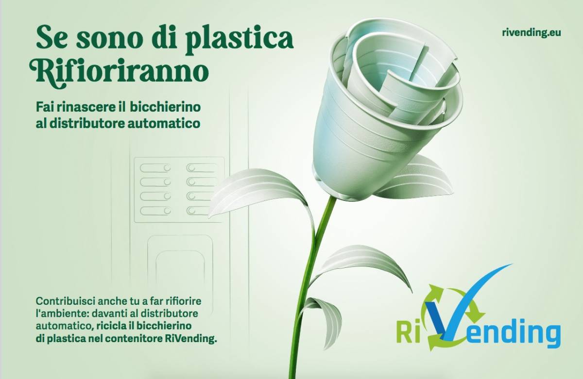 Giornata mondiale del riciclo, la campagna green di RiVending