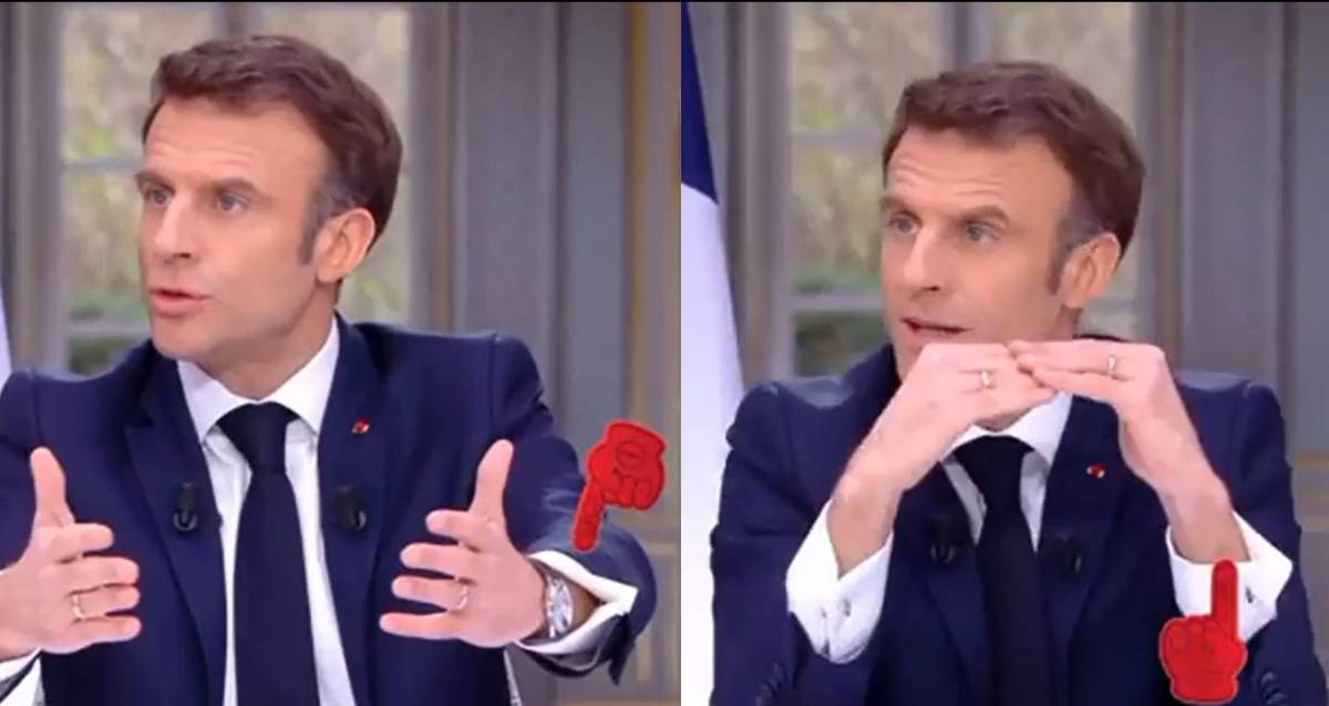 "Se lo sfila di nascosto...": il gesto di Macron che indigna la Francia 