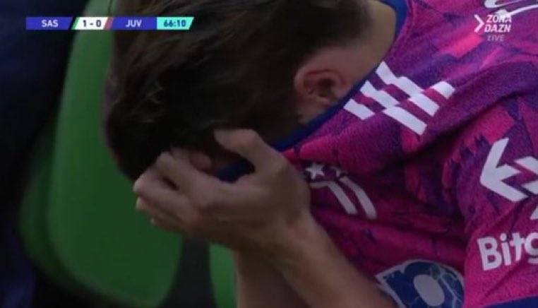 Juve-Sassuolo, l'errore sul gol e le lacrime: la domenica no di Nicolò Fagioli