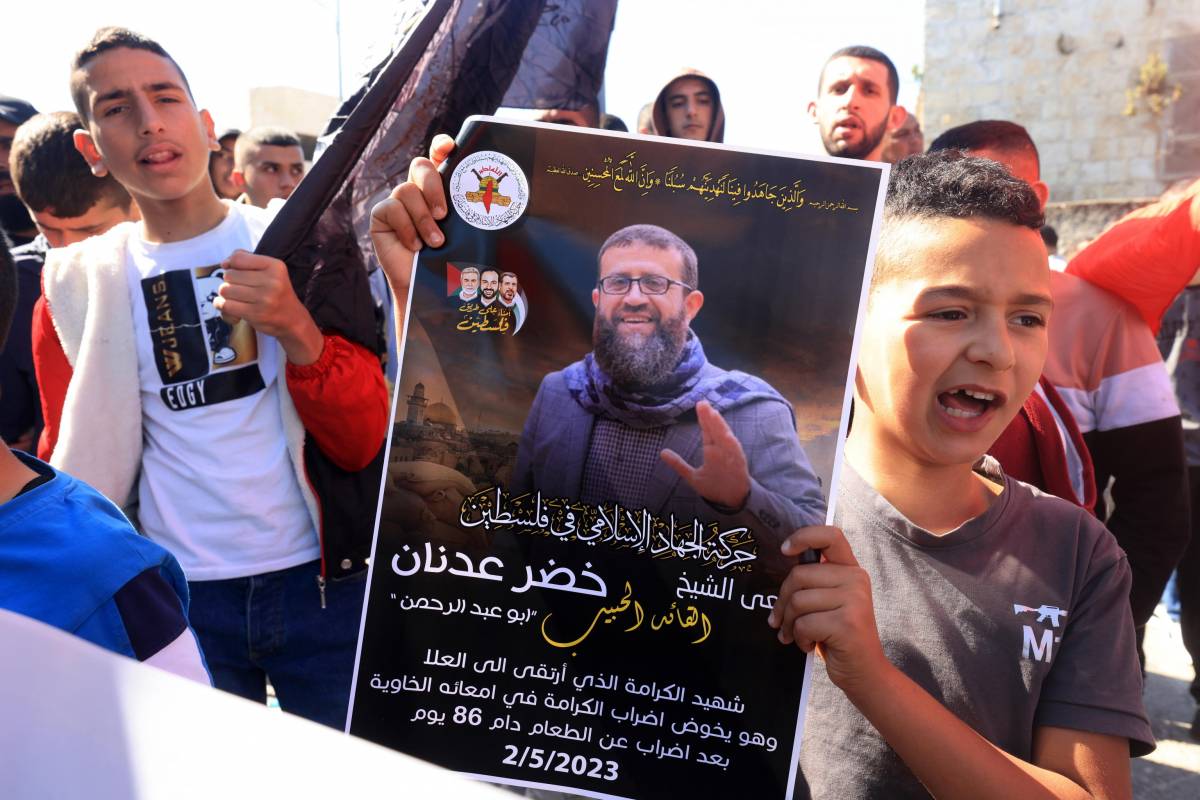 Israele, morto in carcere il leader della Jihad Khader Adnan: faceva lo sciopero della fame da 86 giorni