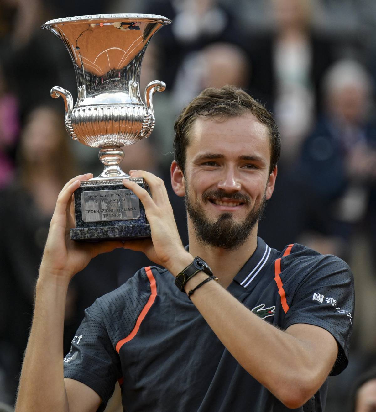 Internazionali di tennis a Roma, Medvedev è il nuovo re del Foro Italico