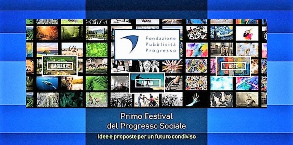 La locandina del Festival del Progresso Sociale