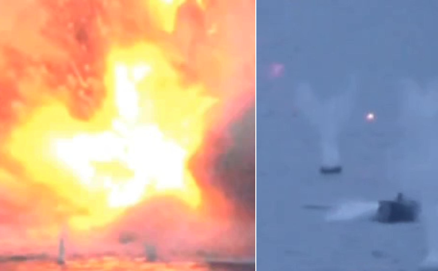 "Raid sventato": è scontro tra la nave da guerra russa e i droni di Kiev