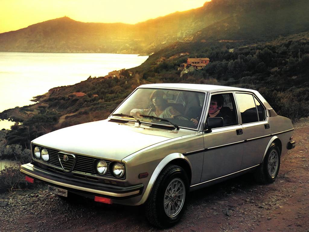 Alfa Romeo Sport Sedan, l'Alfetta d'America