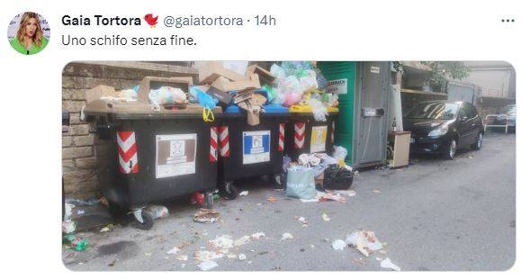 Roma sempre più invasa dai rifiuti. Vip scatenati sui social contro l'amministrazione dem