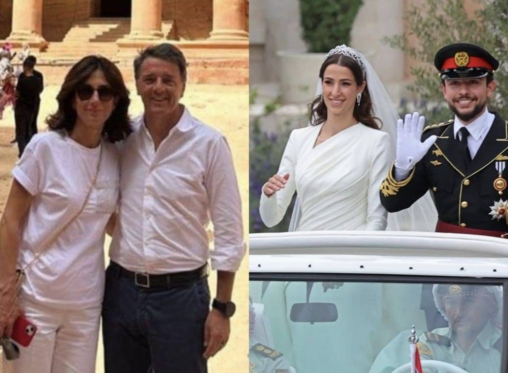 Renzi e la moglie al royal wedding in Giordania: ecco cosa hanno regalato agli sposi