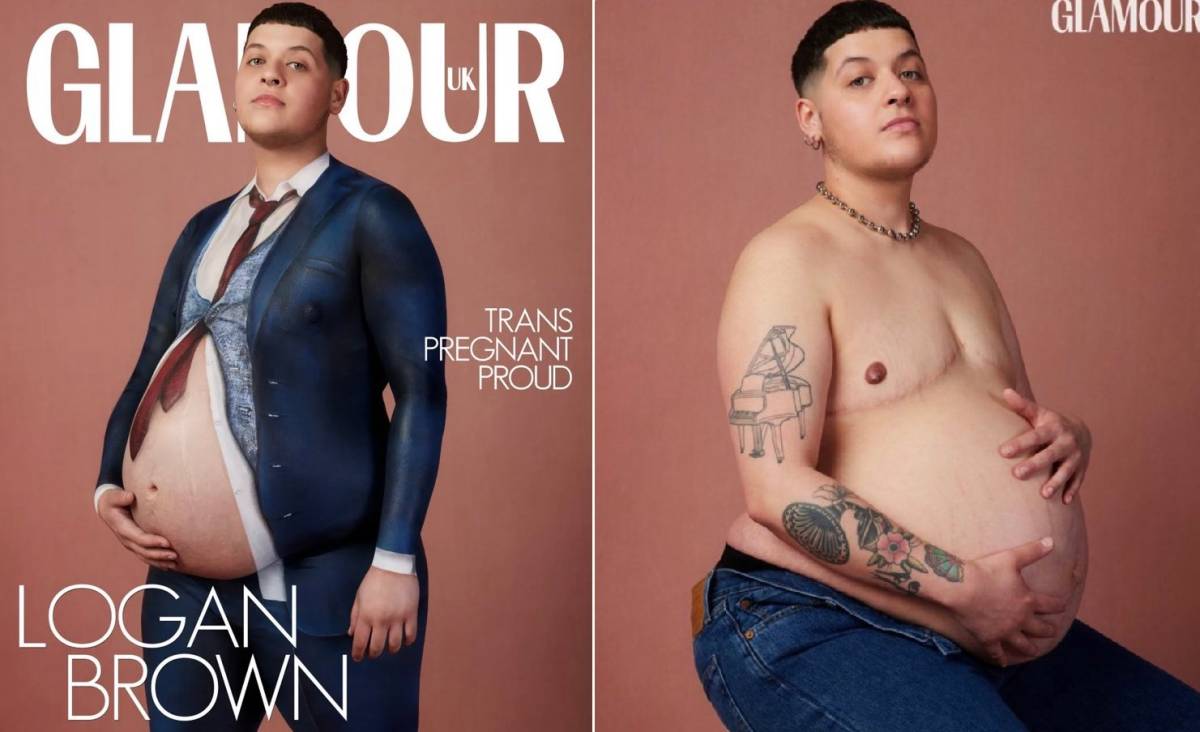 Un uomo trans incinta: bufera sulla rivista di moda
