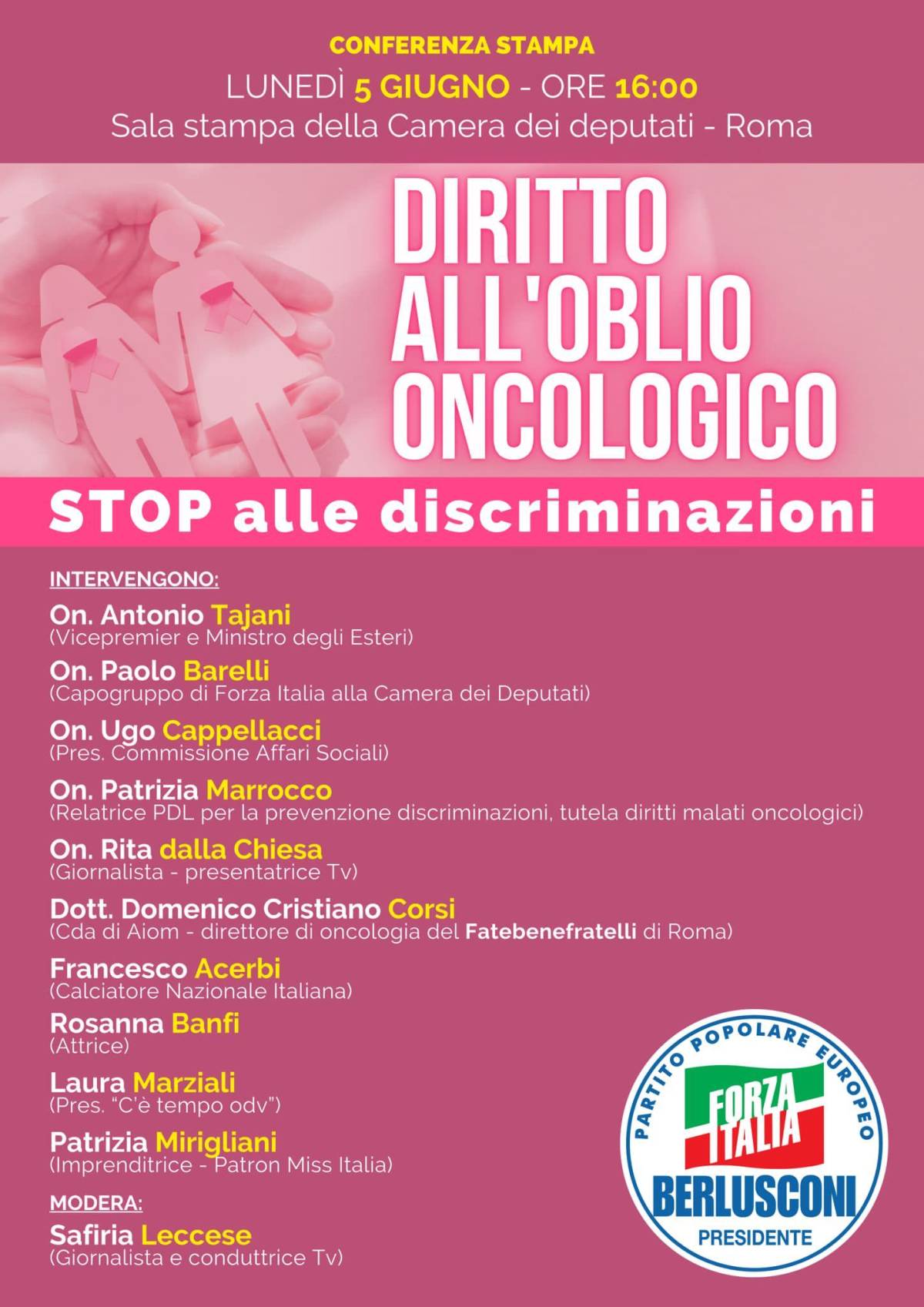 Diritto all'oblio oncologico, stop alle discriminazioni: una legge di civiltà e libertà