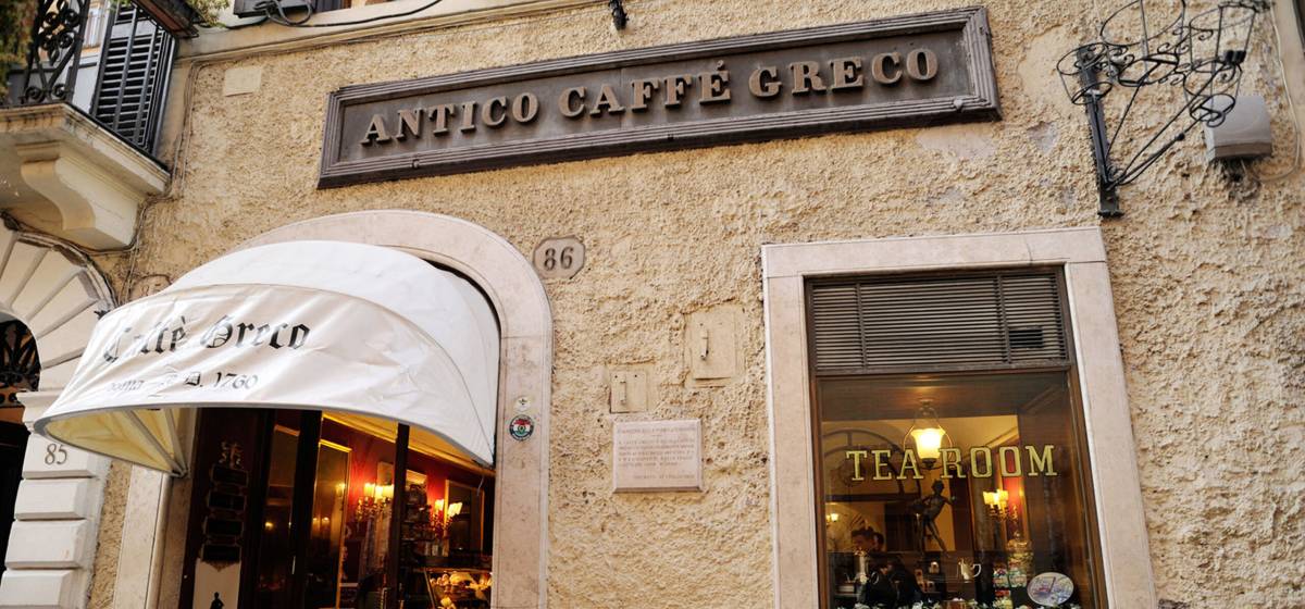 Domani l'Antico Caffè Greco rischia lo sfratto