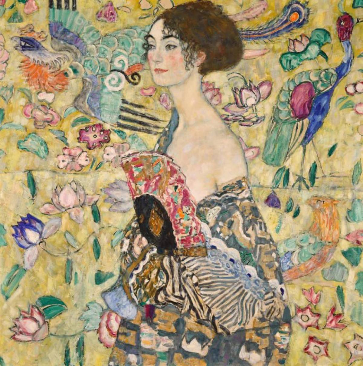 Asta record per la "Dama con ventaglio" di Klimt: ecco quanto è stato pagato