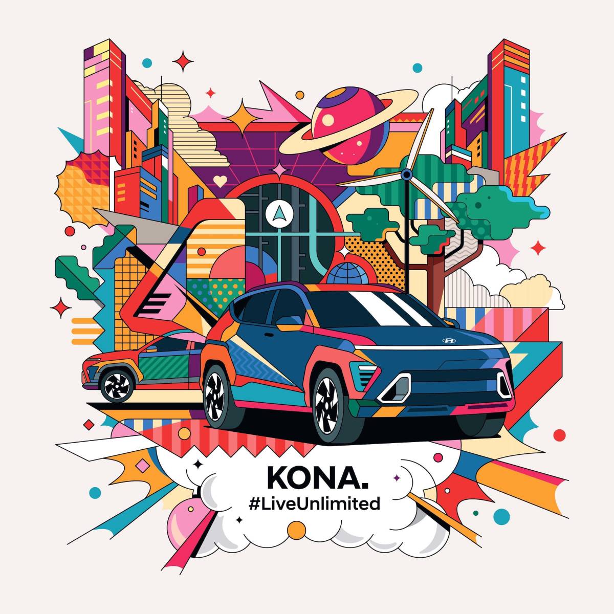 Hyundai Kona Unlimited Box by Van Orton
