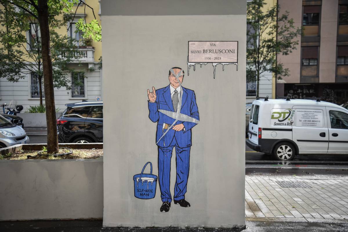 Non si placa l'odio anti-Cav: vandalizzato in 4 ore il nuovo murales a Milano