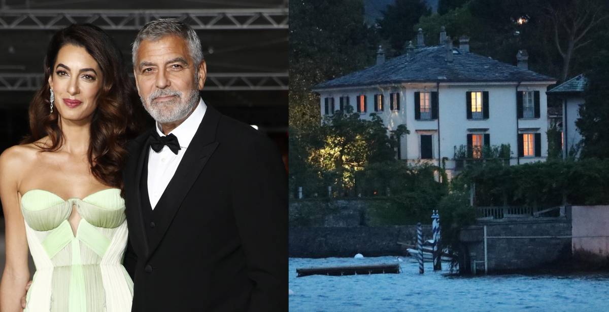 George Clooney affitta villa Oleandra: ecco la cifra monstre per la vista sul lago