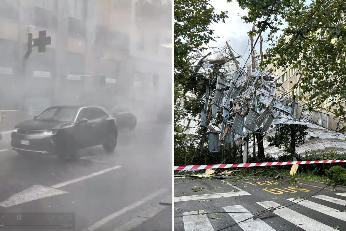 "È l’apocalisse". Nubifragio devasta Milano: danni a case, stop al trasporto pubblico 