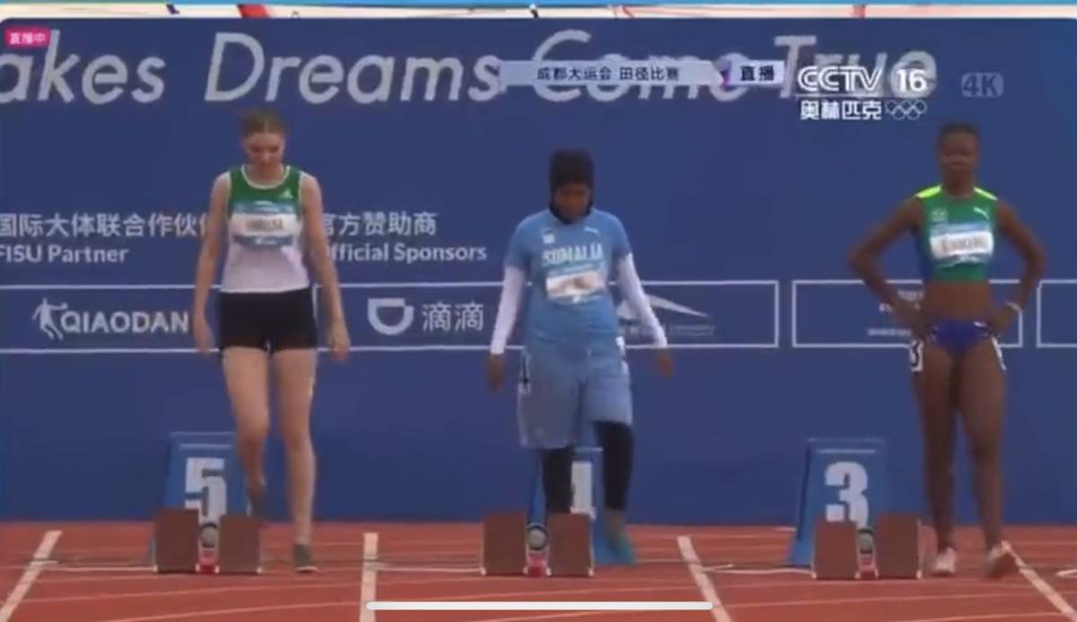 Atletica, ragazza somala la più lenta di sempre. È la nipote del presidente
