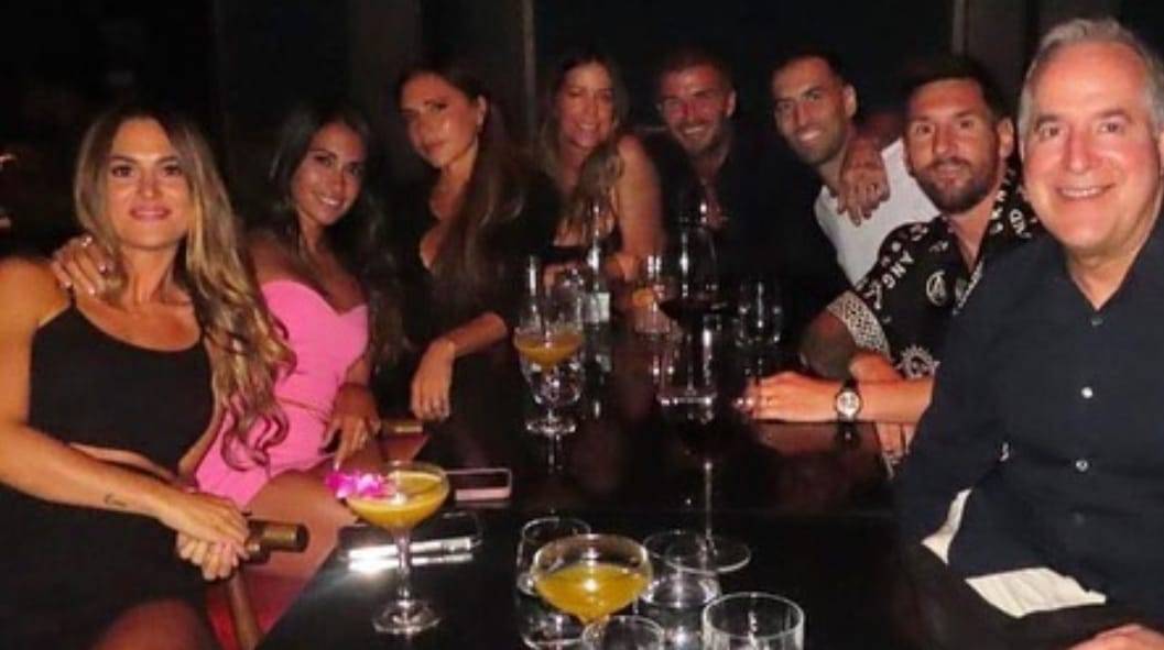 David Beckham e Leo Messi: cena stellare insieme alle mogli a Miami