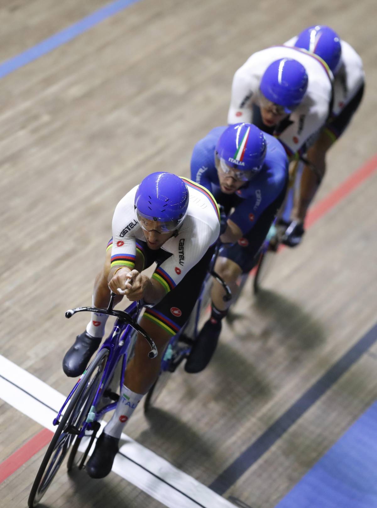 "Fab four" mai in pista. I danesi si vendicano per l'oro perso a Tokyo