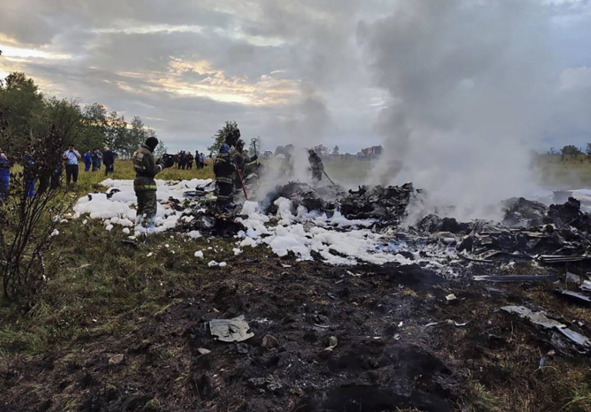 Incidente aereo Prigozhin, recuperate le scatole nere