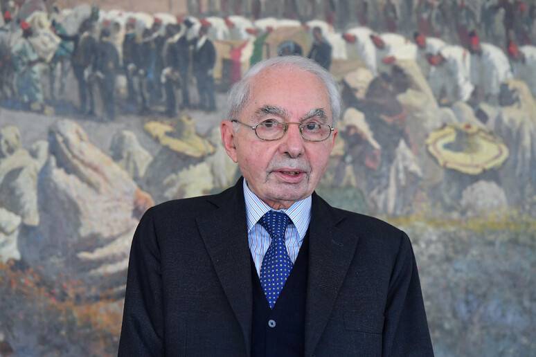 L'ex presidente del consiglio Giuliano Amato