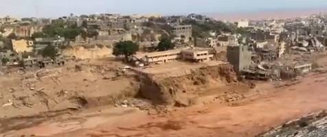 Libia travolta dal ciclone Daniel: "Almeno 2mila morti"