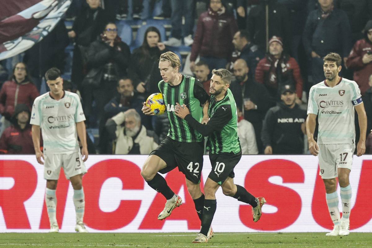 Sassuolo-Salernitana, tanti gol ma un pareggio che non accontenta nessuno
