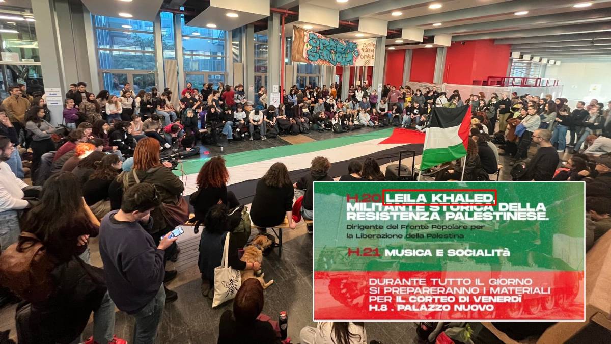 Università occupata a Torino: invitata a parlare terrorista palestinese che dirottò due aerei